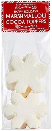Amazon.com : Snowflake Marshmallow Hot Cocoa Toppers 6 Count : Grocery & Gourmet Food | Amazon (US)