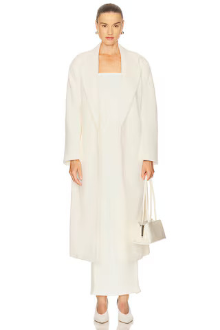 Bardot Classic Oversized Coat in Ivory from Revolve.com | Revolve Clothing (Global)