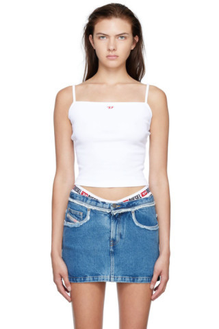 White T-Hop-D Tank Top | SSENSE