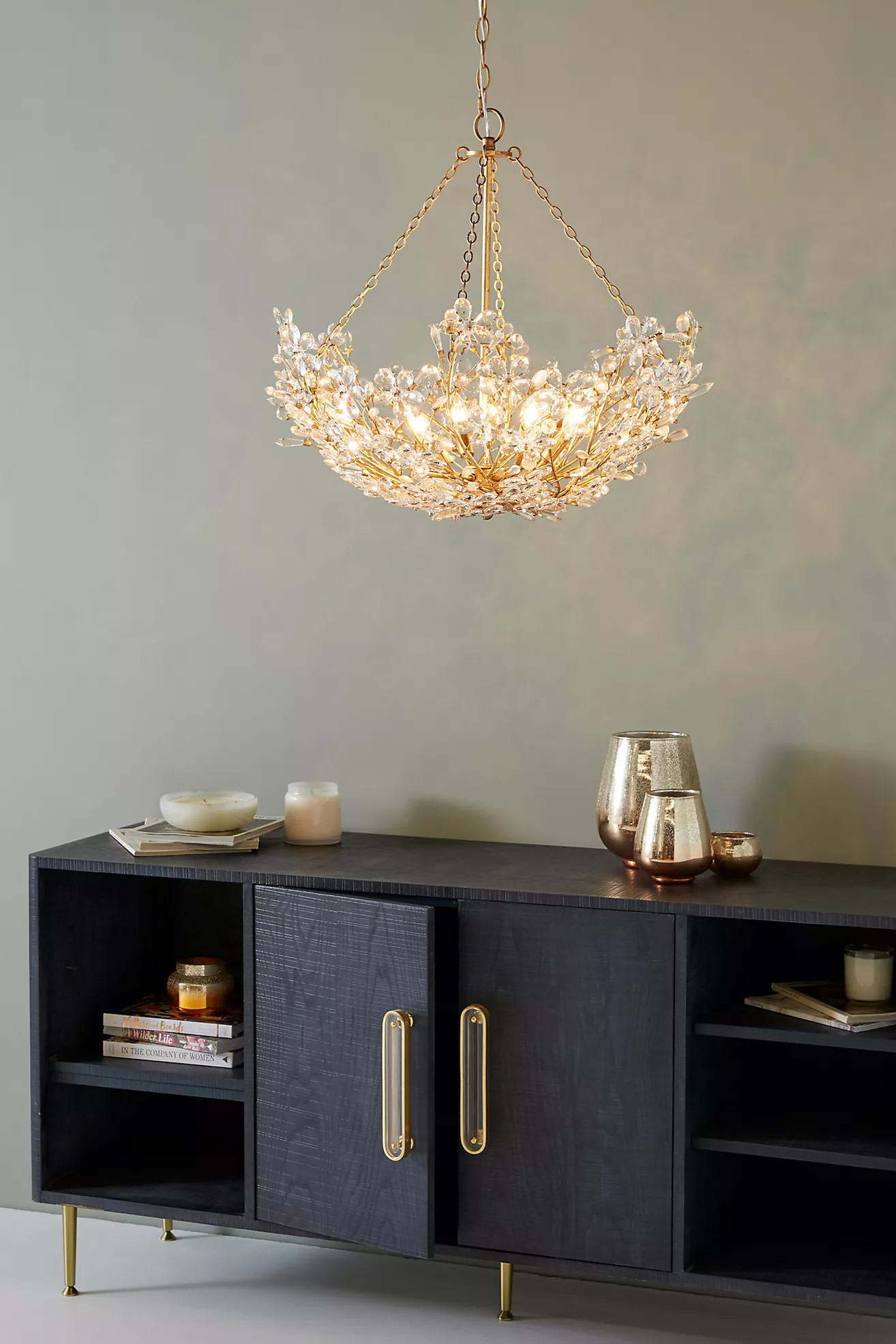 Floral Globe Pendant | Anthropologie (US)