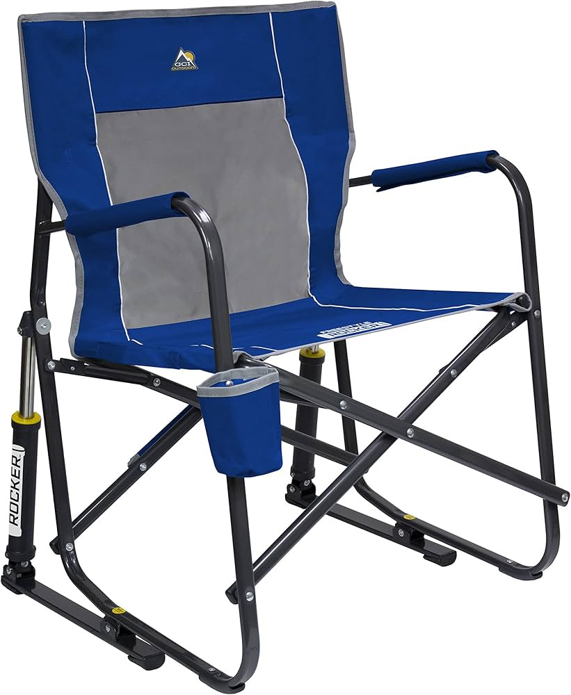 GCI Outdoor Freestyle Rocker Camping Chair | Portable Folding Rocking Chair with Solid, Durable A... | Amazon (US)