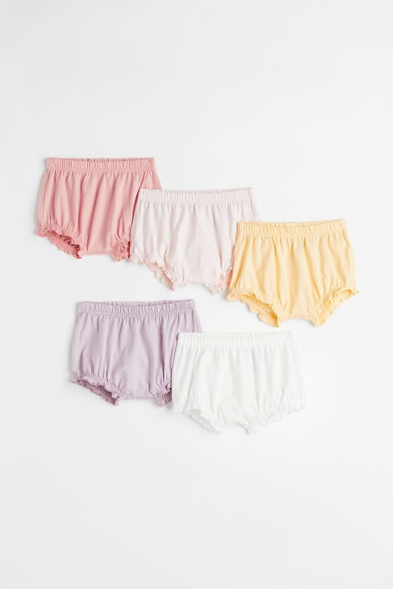 5-pack Cotton Puff Pants | H&M (US + CA)