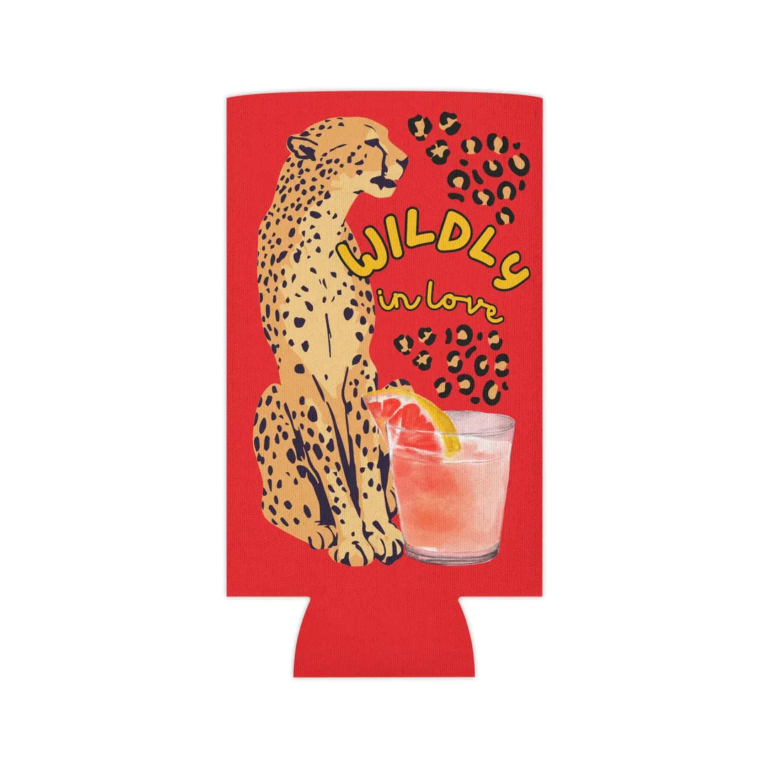 Jungle Vibes Can Cooler - Cheetah Print Bachelorette Party Favors, Gifts for Bridesmaids, Wildly ... | Etsy (US)