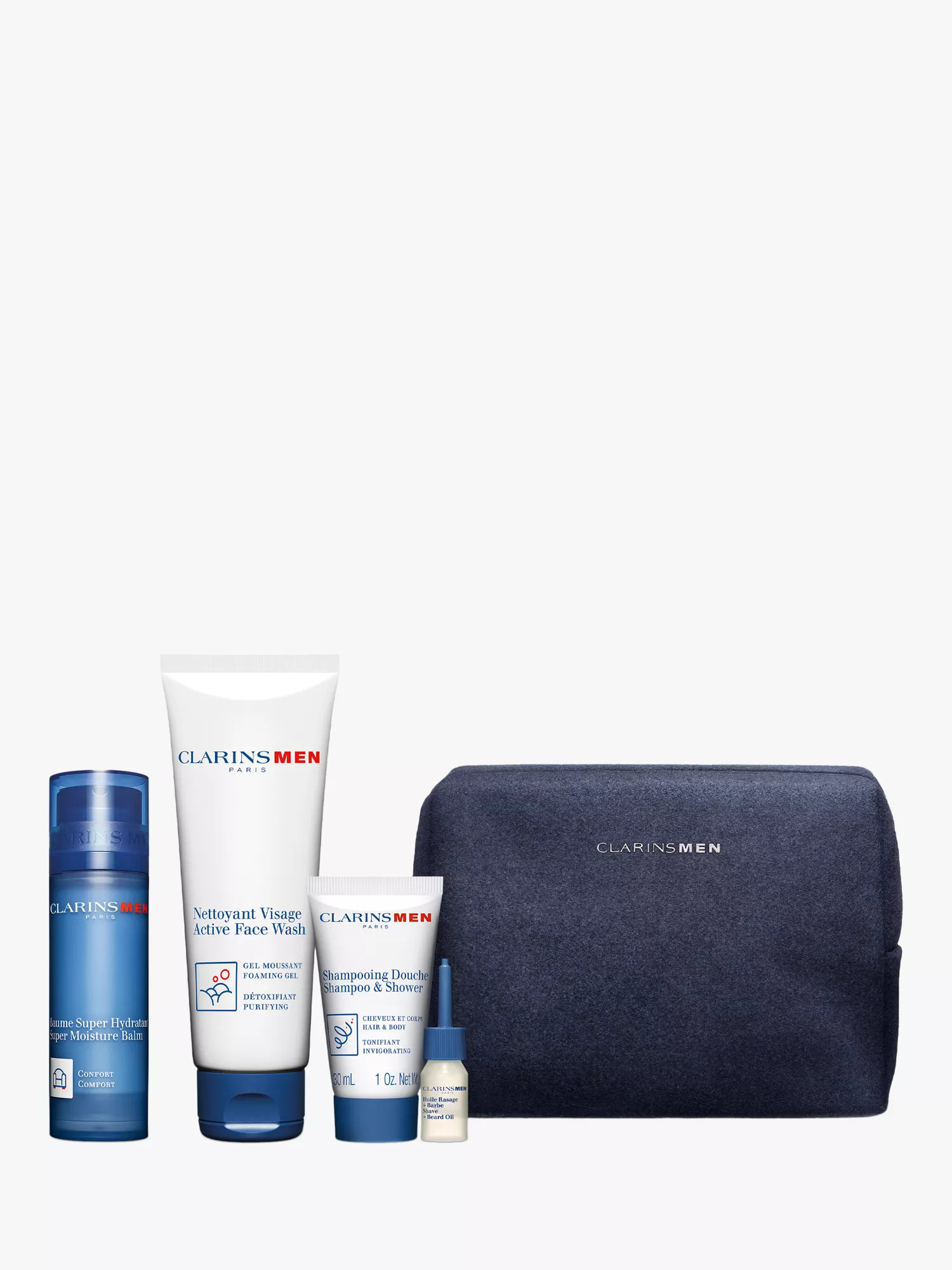 ClarinsMen Hydration Essentials Skincare Gift Set | John Lewis (UK)