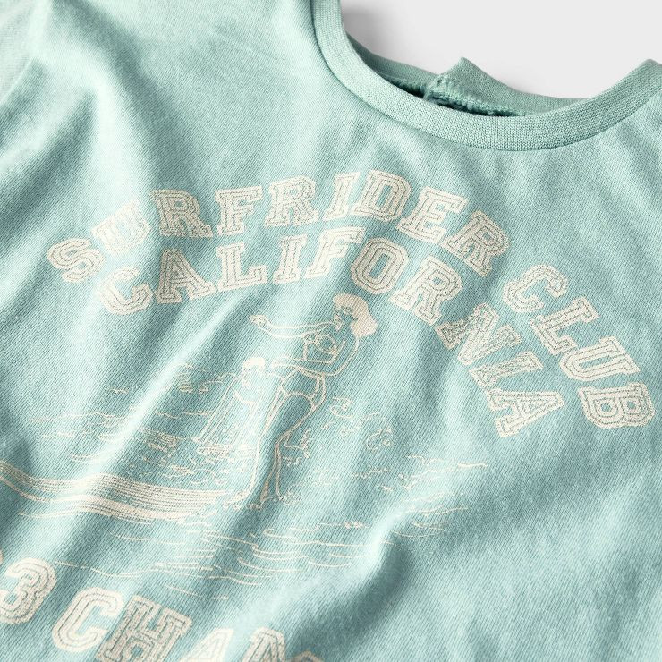 Grayson Mini Baby Palm Top & Bottom Set - Turquoise Green | Target