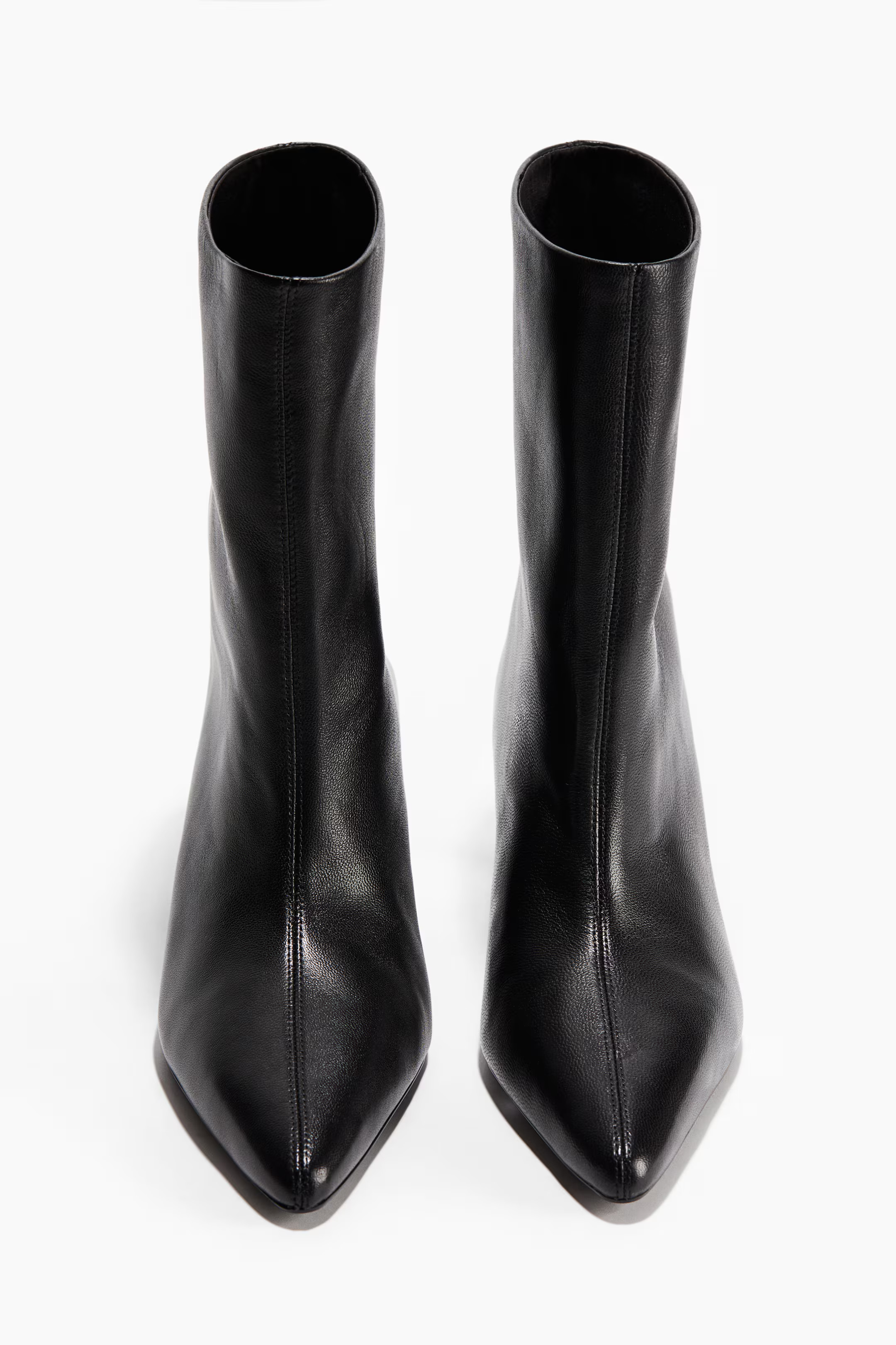Leather ankle boots | H&M (UK, MY, IN, SG, PH, TW, HK)