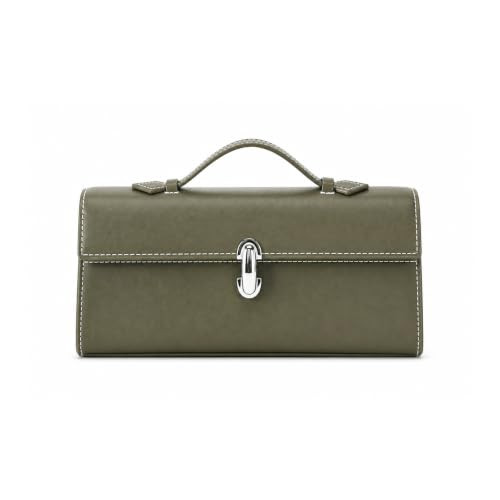 DesKimdo Women Evening Clutch Handbag Satchel Top Handle Purse(1008-Green) | Amazon (US)