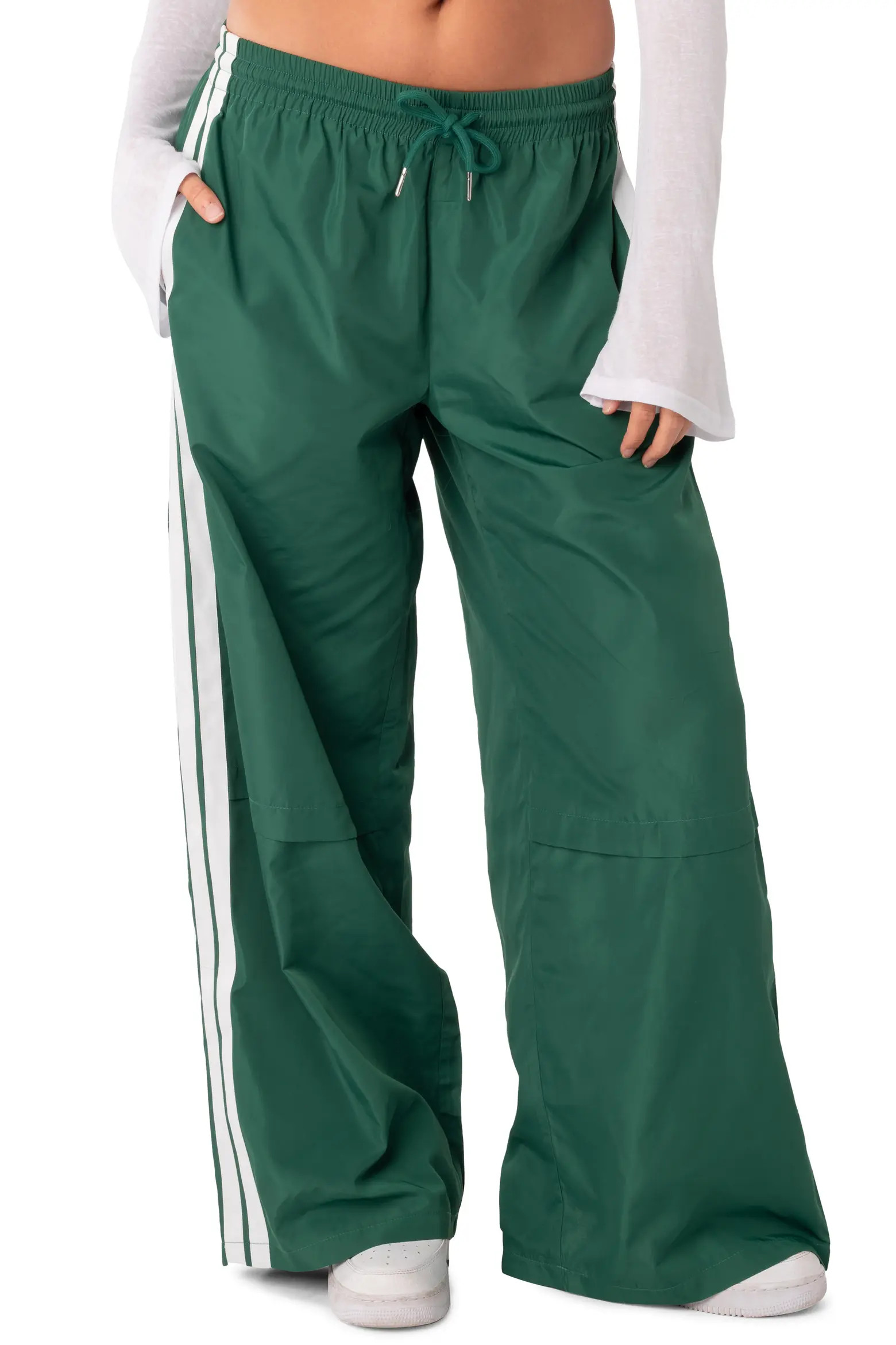 EDIKTED Fauna Nylon Track Pants (Women) | Nordstrom | Nordstrom