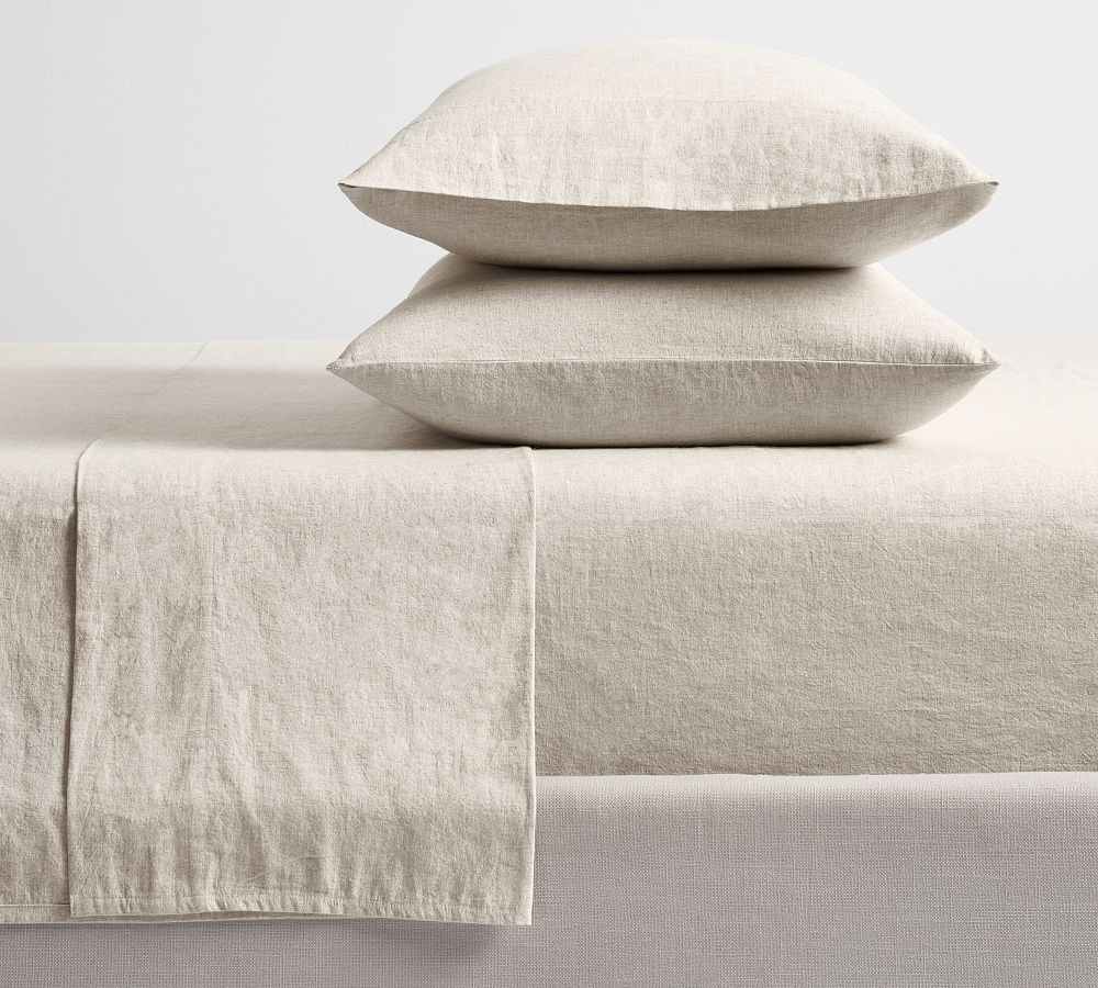 European Flax Linen Cotton Sheet Set | Pottery Barn (US)