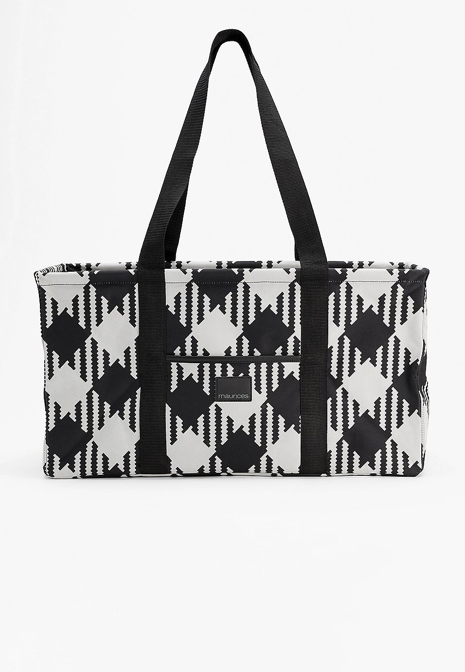 Houndstooth Utility Tote | Maurices