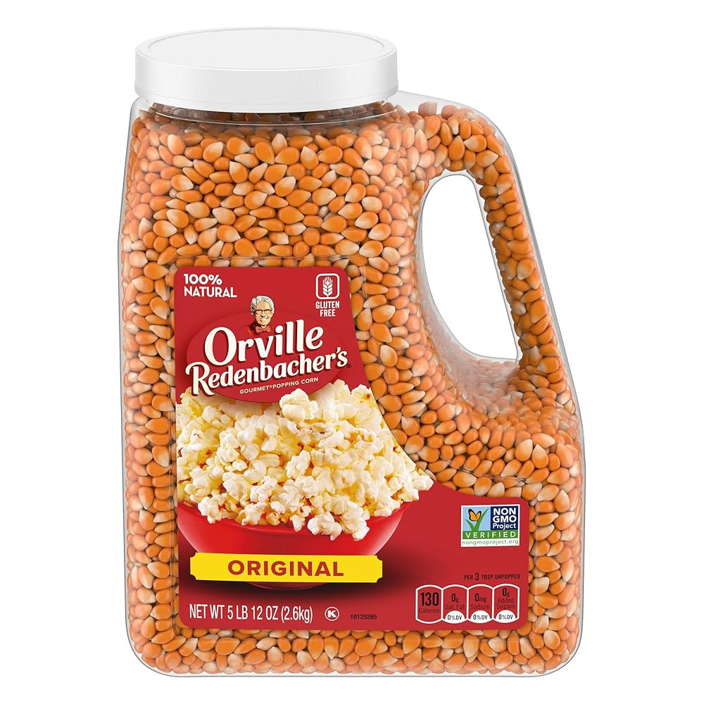 Orville Redenbacher's Gourmet Popcorn Kernels, Original Yellow, 5 lb. | Amazon (US)
