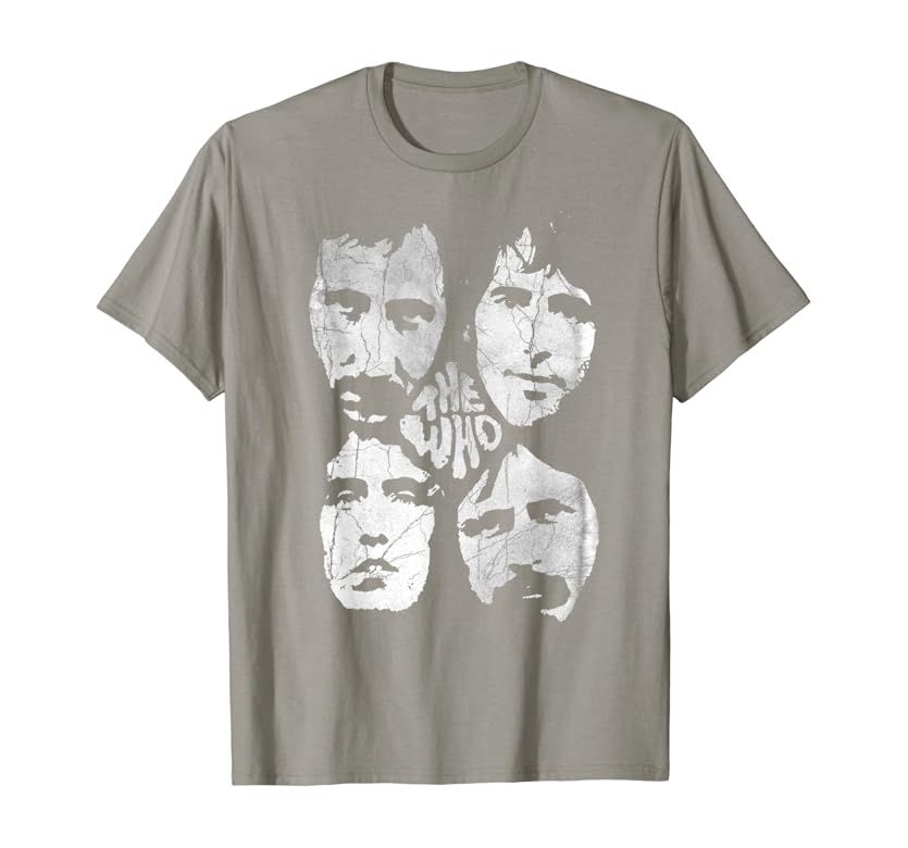 Amazon.com: The Who Official Distressed Four Heads Band T-Shirt : Clothing, Shoes & Jewelry | Amazon (US)