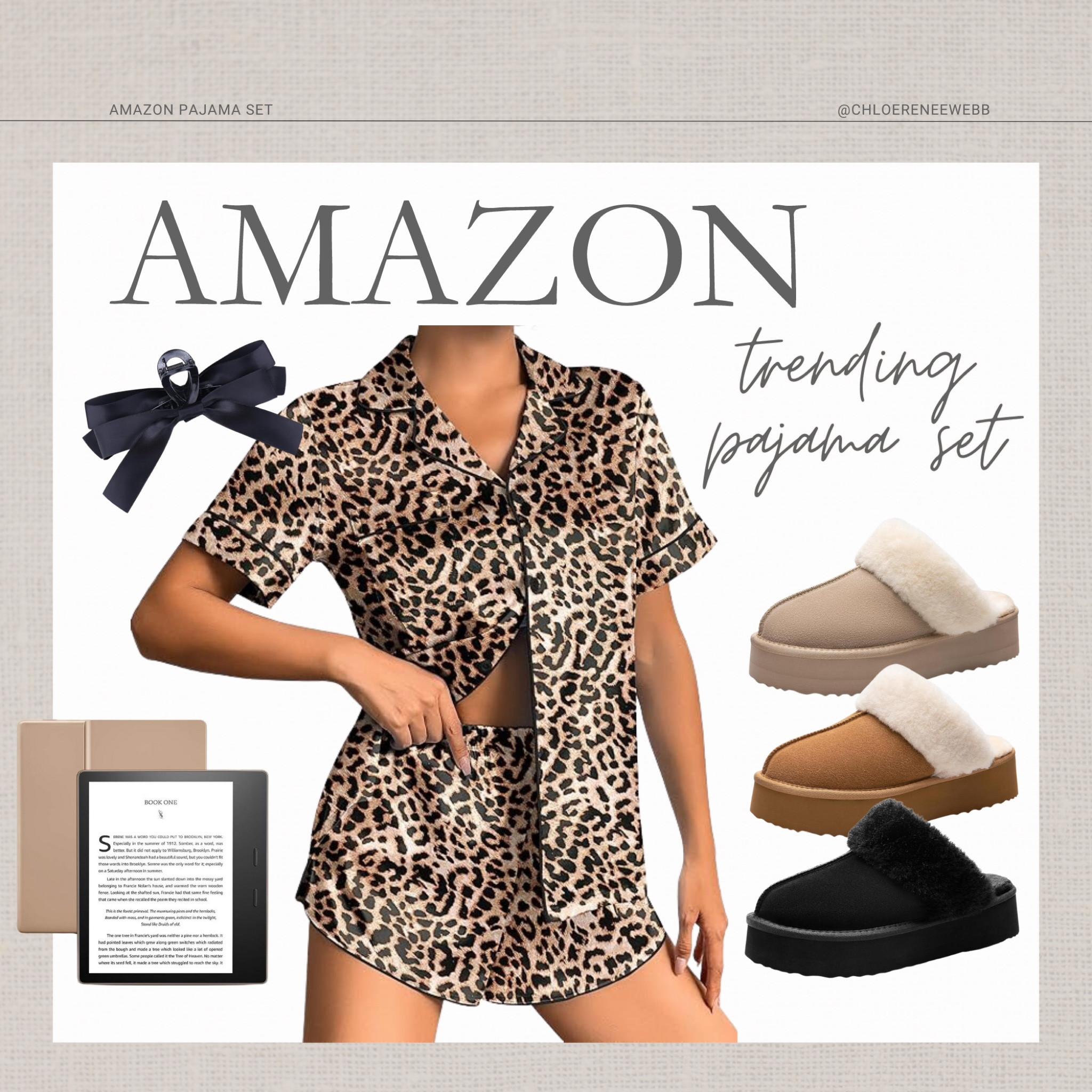 nursing friendly pajamas Amazon, leopard pajama set Amazon, cozy sleepwear Amazon, bow claw clip Amazon, comfy slippers Amazon, Amazon nursing sleepwear, Amazon bedtime essentials, relaxing night in Amazon, Amazon Kindle accessories, Amazon loungewear, leopard print pajamas, Amazon mom essentials, postpartum pajamas Amazon, Amazon sleepwear for moms, Amazon lounge set, cozy leopard pajamas, Amazon hair accessories, nursing pajamas set, Amazon cozy night, Amazon sleep essentials