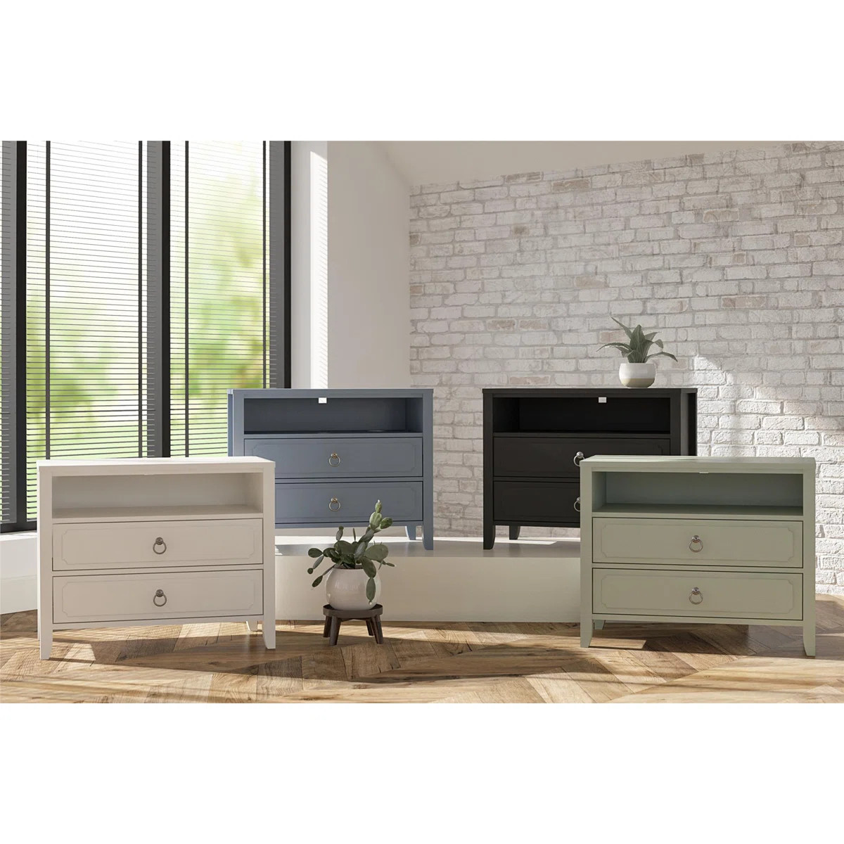Her Majesty 2 - Drawer Nightstand | Wayfair North America