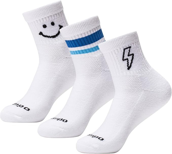 DEL CAMPO Performance Golf Socks – Premium Quarter-Height, Moisture-Wicking Athletic Socks with... | Amazon (US)