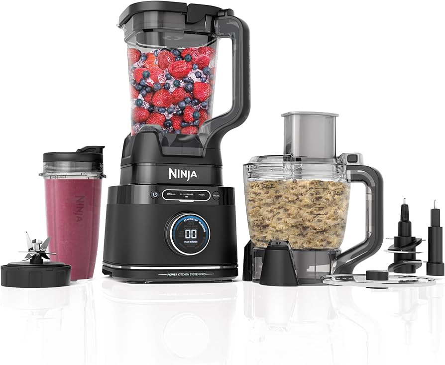 Ninja TB401 Detect Kitchen System Power Blender + Processor Pro, BlendSense Technology, Blender, ... | Amazon (US)