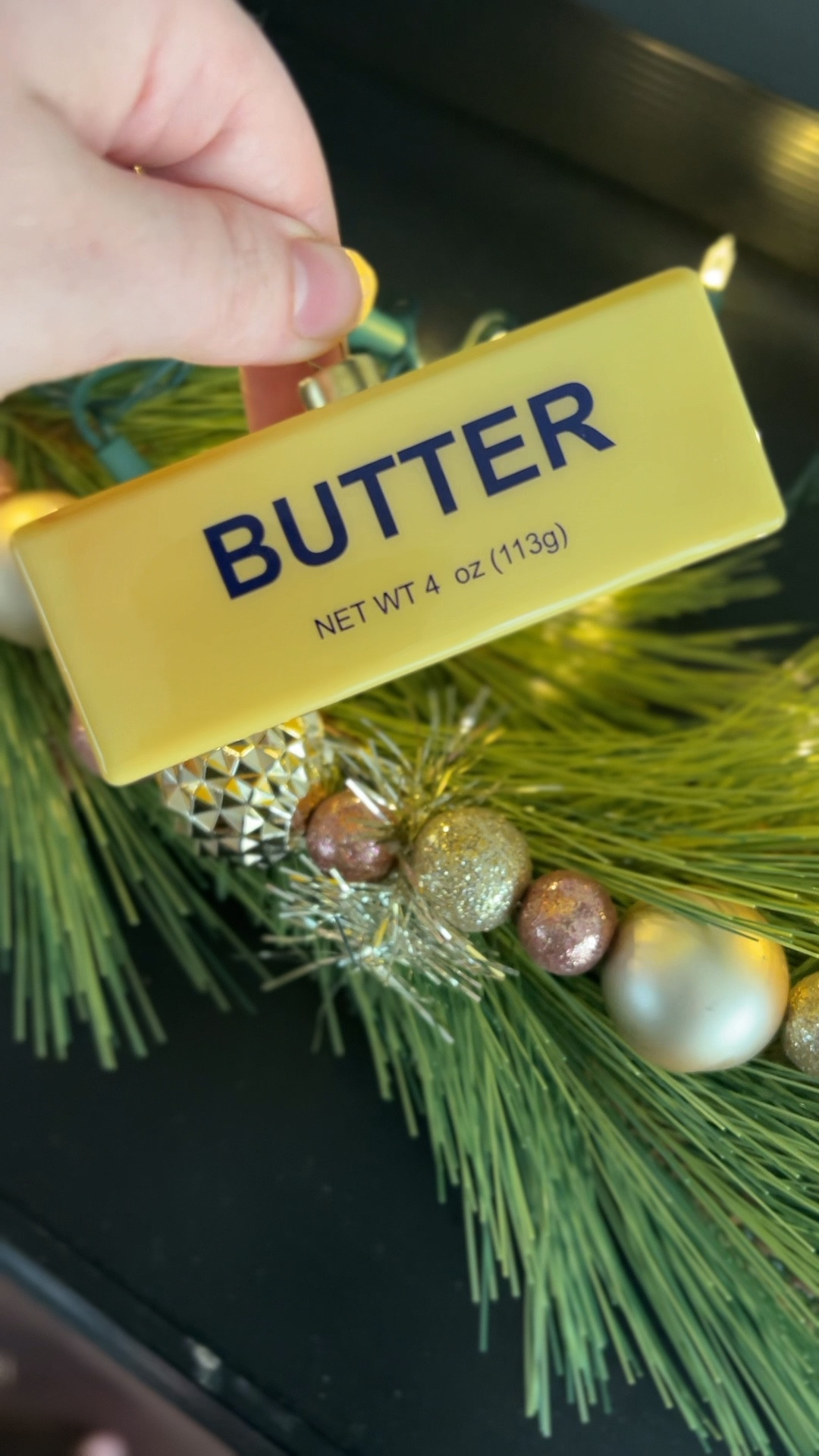Butter ornament 

#LTKSeasonal #LTKGiftGuide #LTKHoliday
