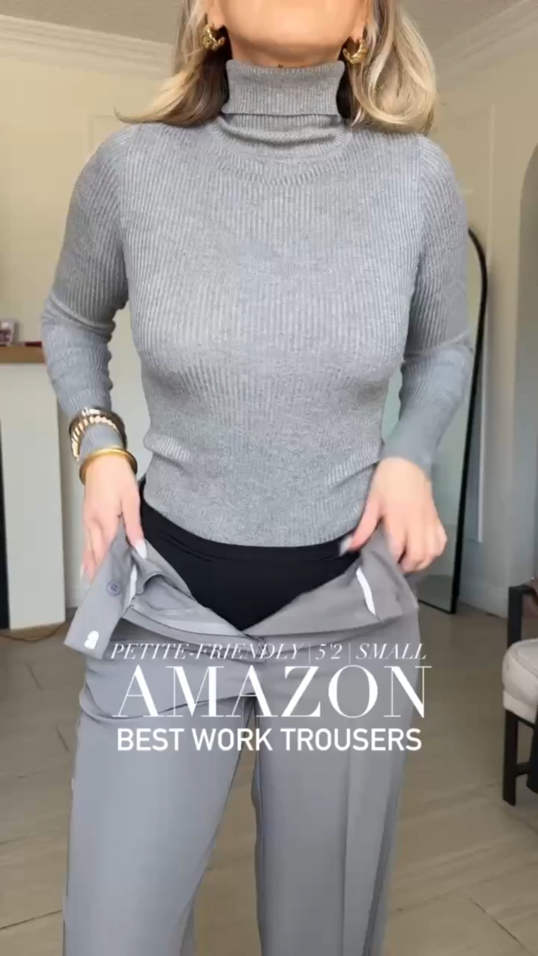 Theee best trousers from AMAZON 😍

✔️Grey: Small/long/thin in trousers
✔️Ivory: Small
✔️Dark green: Small/small
✔️Brown: Small in pants
✔️Black: Small in pants// XS in MEN'S blazer
✔️Khaki: Small long thin in pants in khaki



#LTKWorkwear #LTKStyleTip #LTKFindsUnder50