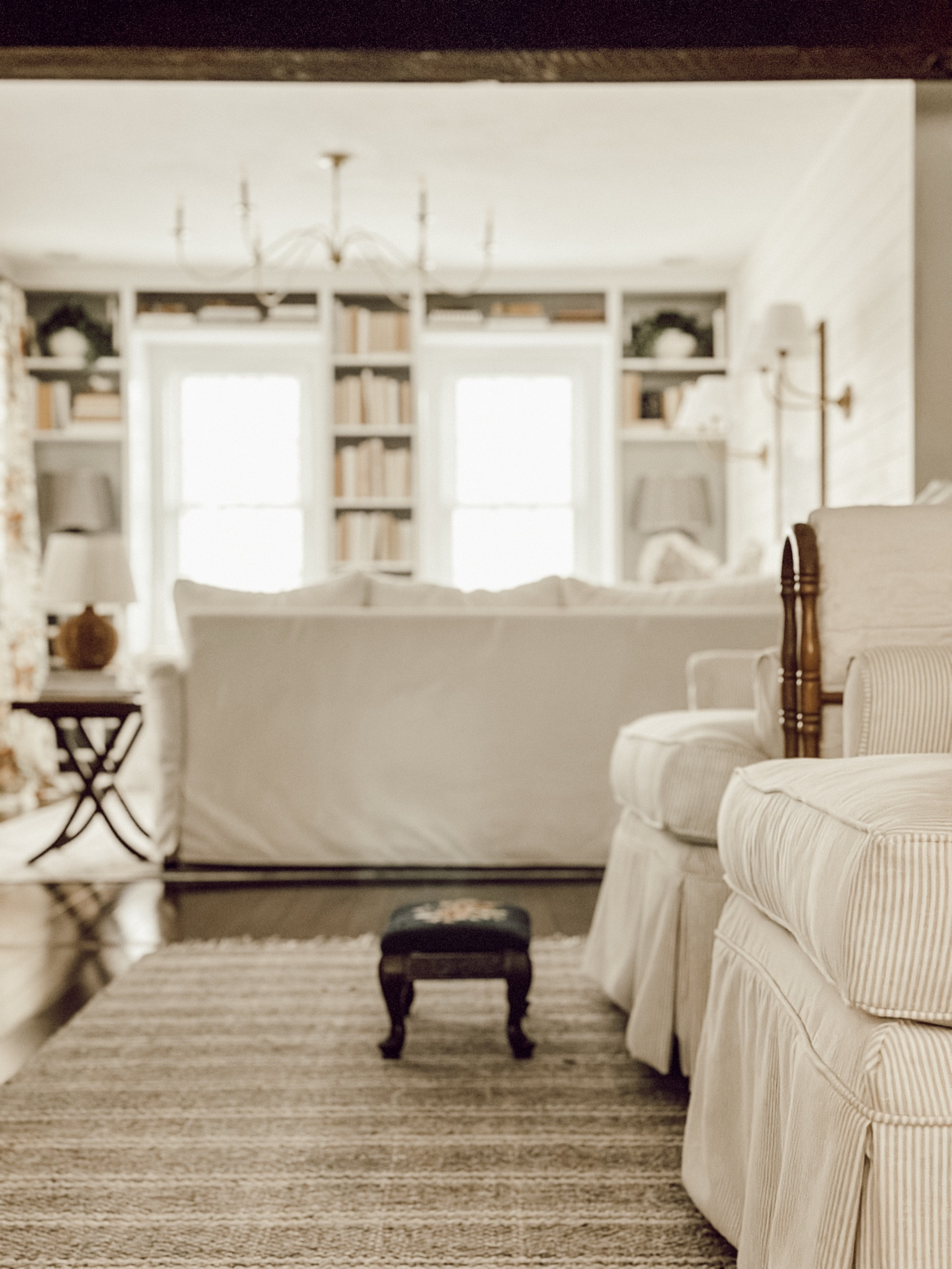 Current view of our living room. 

#LTKHome