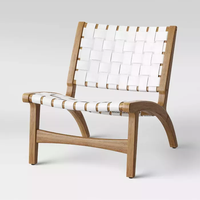 Arbon Wood Dowel Accent Chair with curated on LTK