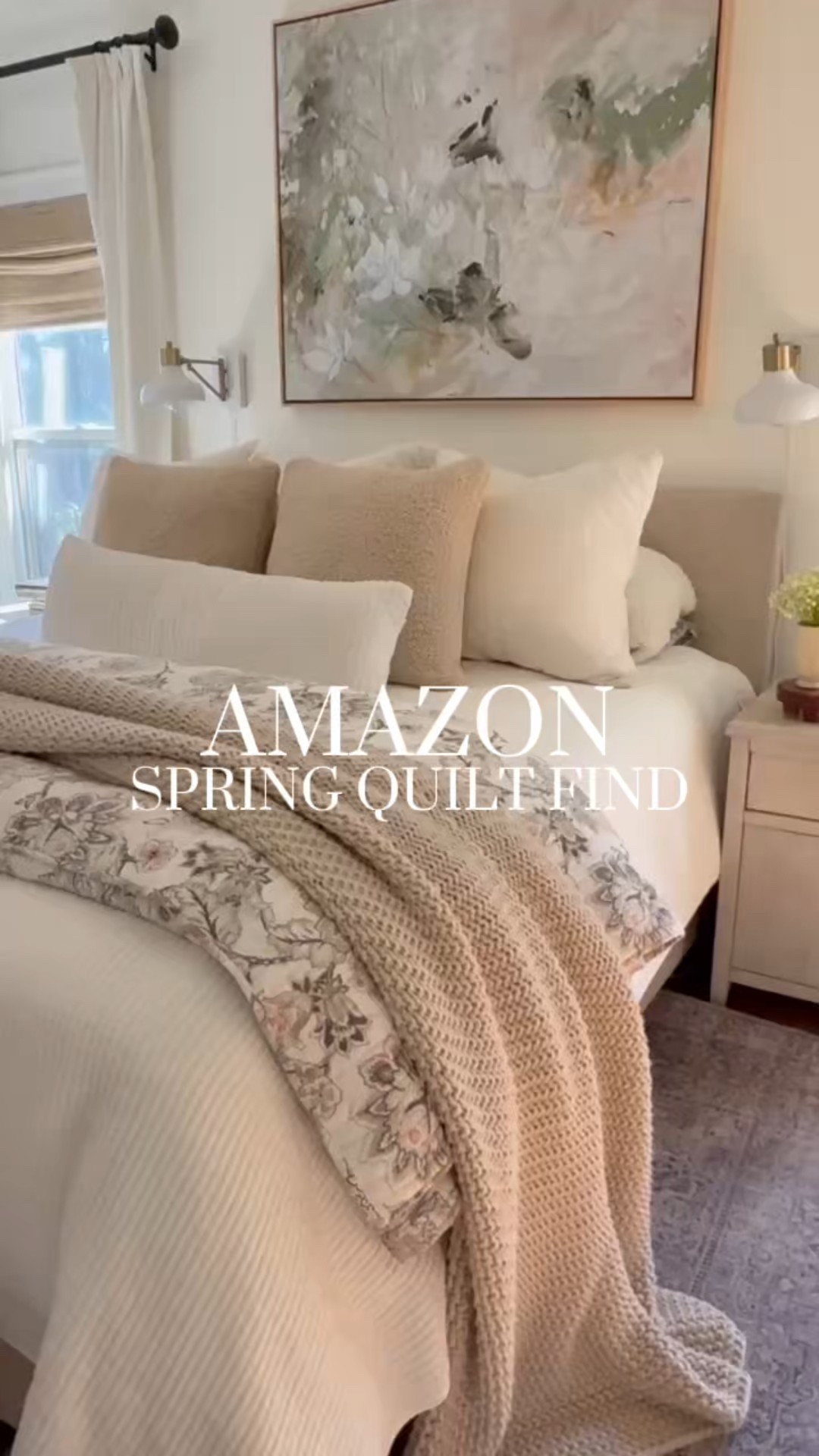 Amazon spring quilt find! Amazon spring bedding/ spring home decor/ spring bedding

#LTKHome #LTKStyleTip #LTKSeasonal