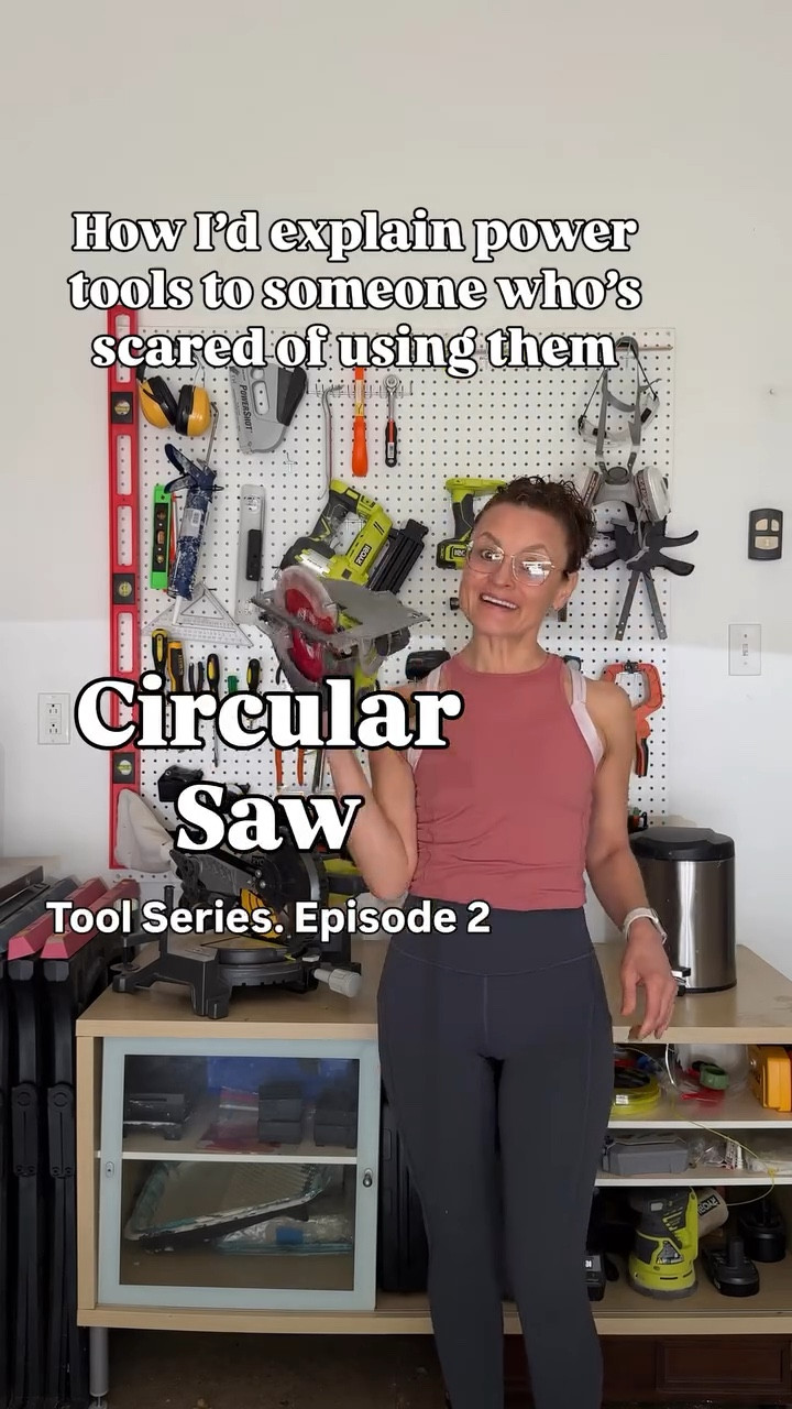 If a circular saw has ever made you nervous… this one’s for you!

This is part of my beginner tool series where I break things down in a way that actually makes sense, especially if you’ve never used tools before.

A circular saw looks intimidating at first, but once you understand a few basics like how to hold it, adjust it, and line it up, it starts to feel a lot more manageable.

A few things to keep in mind:
• More teeth in a blade means smoother cuts
• Set the blade just a little past the wood
•.Use the guide lines to stay on track
And don’t forget you need to press both buttons to start it

Also there’s something called a rip guide that helps with longer straight cuts, but I’ll show you that in another video.

You don’t need to be strong to use tools, you just need to know what you’re doing.

Next is the drill and you’re going to use that one all the time so come back for it! 

SAVE  this for your next DIY project and FOLLOW @prettyhome_with_clausi for more beginner DIY tips and hacks.

#diyforbeginners #powertools #circularsaw #diyprojects #tooltip