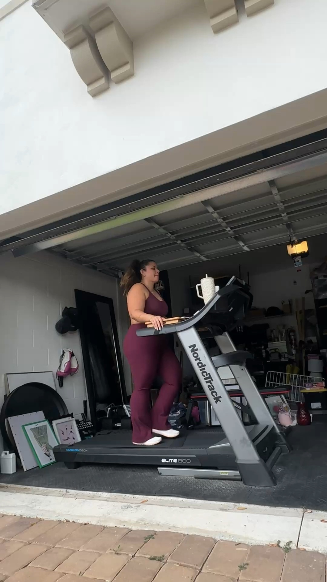 today’s workout set up 🏃🏼‍♀️✨👩🏼‍💻 outfit isn’t linkable :/ 

#LTKActive #LTKfitnessgoals #LTKdayinmylife