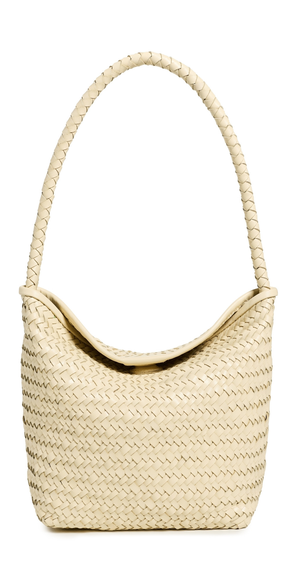 Madewell The Handwoven Shoulder Bag Pale Pineapple One Size | Shopbop