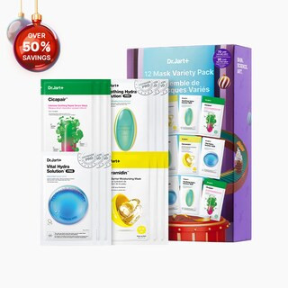 Korean Sheet Mask 12 Pack Gift Set | Dr.Jart+ Skincare | Dr. Jart+