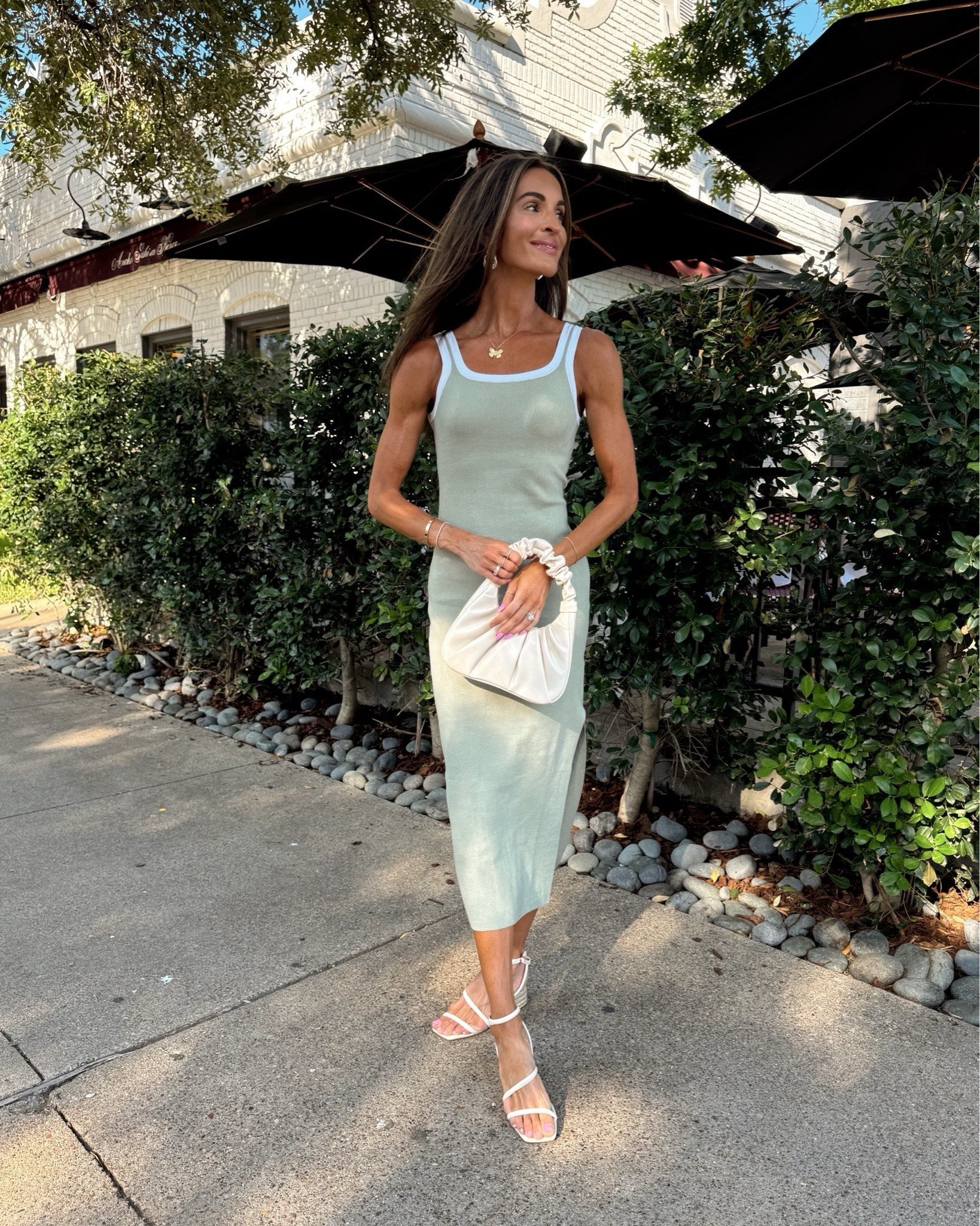 dress / similar earrings / sunnies on prime day! 🤍

#LTKxPrimeDay