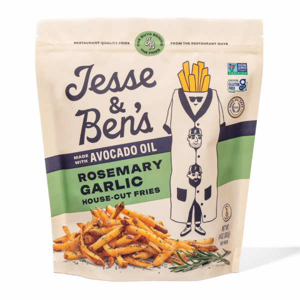 Jesse & Ben's Fries Rosemary Garlic (Made w/ Avocado Oil) | Instacart