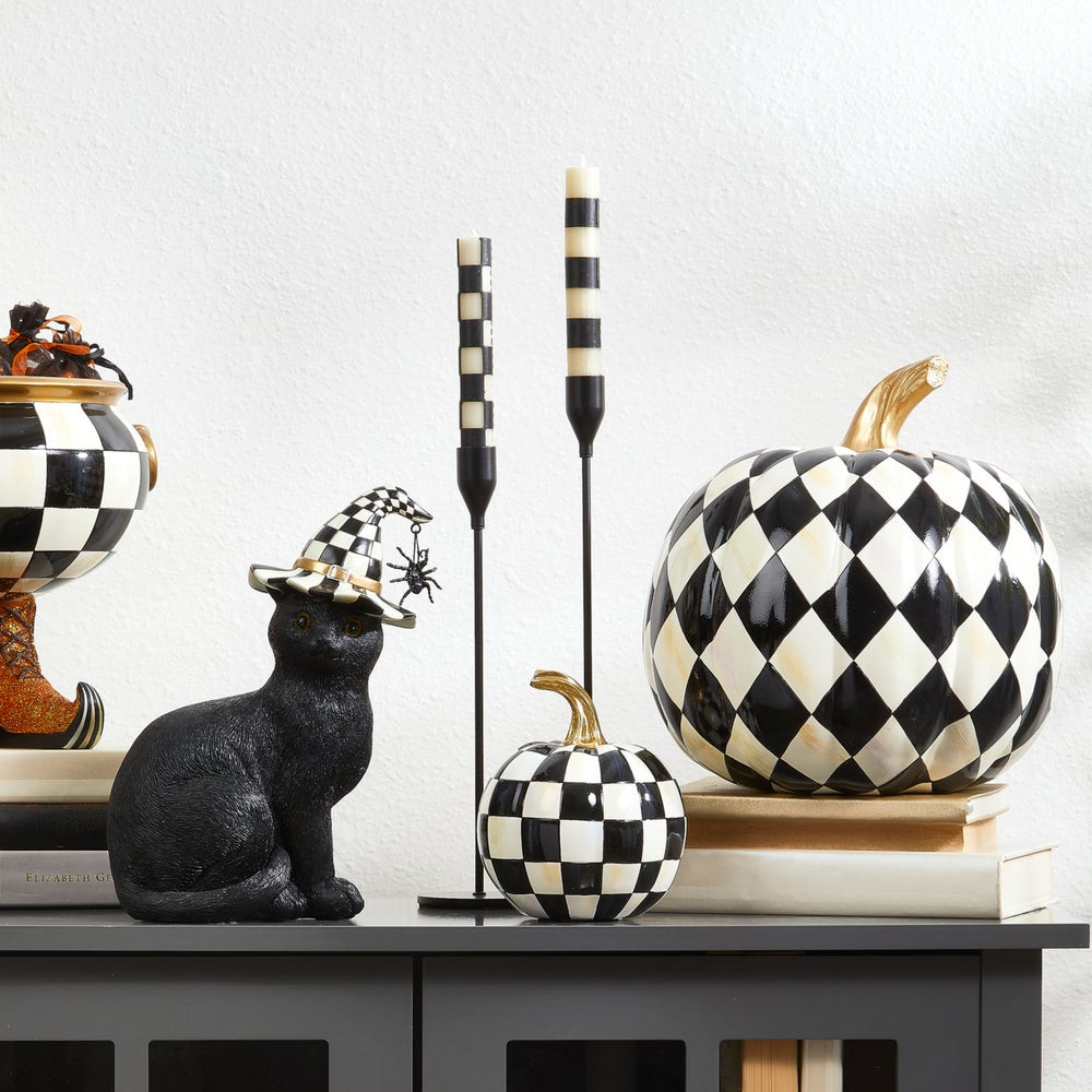Courtly Harlequin Medium Pumpkin | MacKenzie-Childs