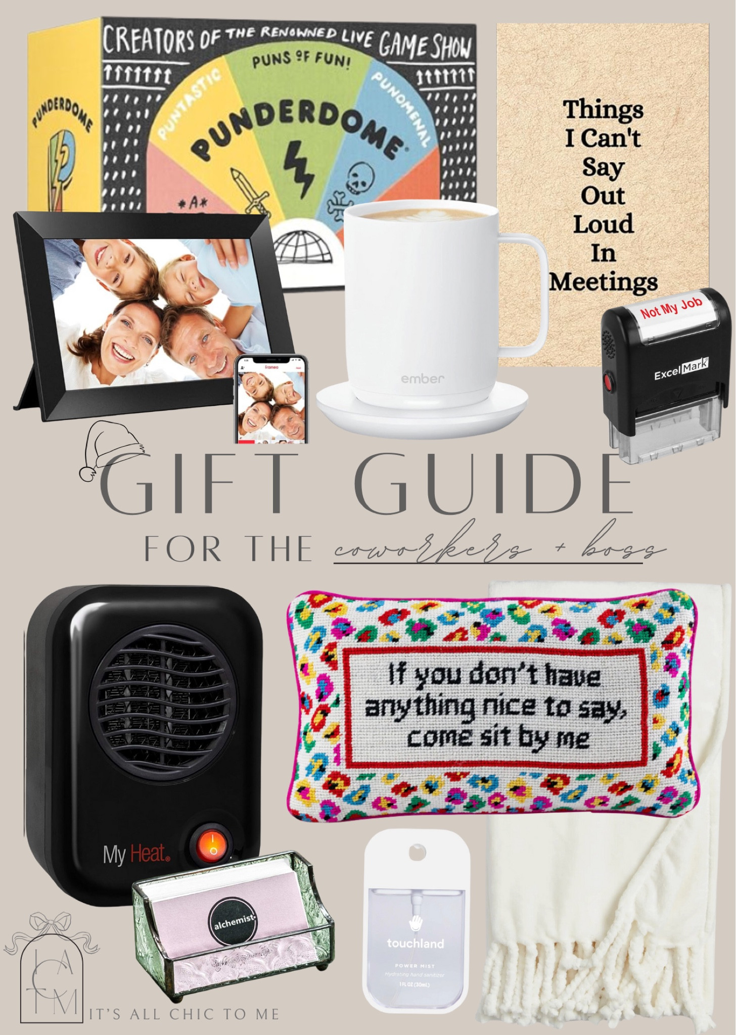 Gifts for coworkers, teammates, or bosses! Gift guide, funny gifts 

#LTKGiftGuide #LTKWorkwear #LTKHoliday