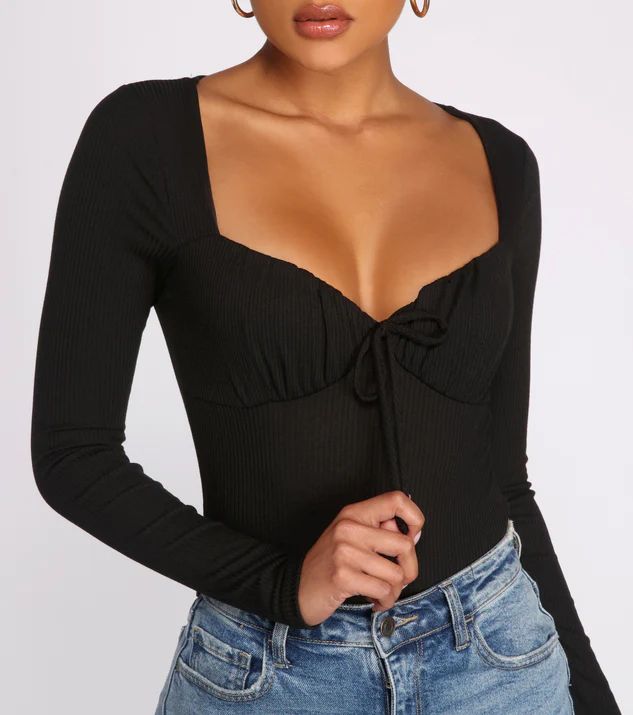 Sweet On You Knit Bodysuit | Windsor Stores