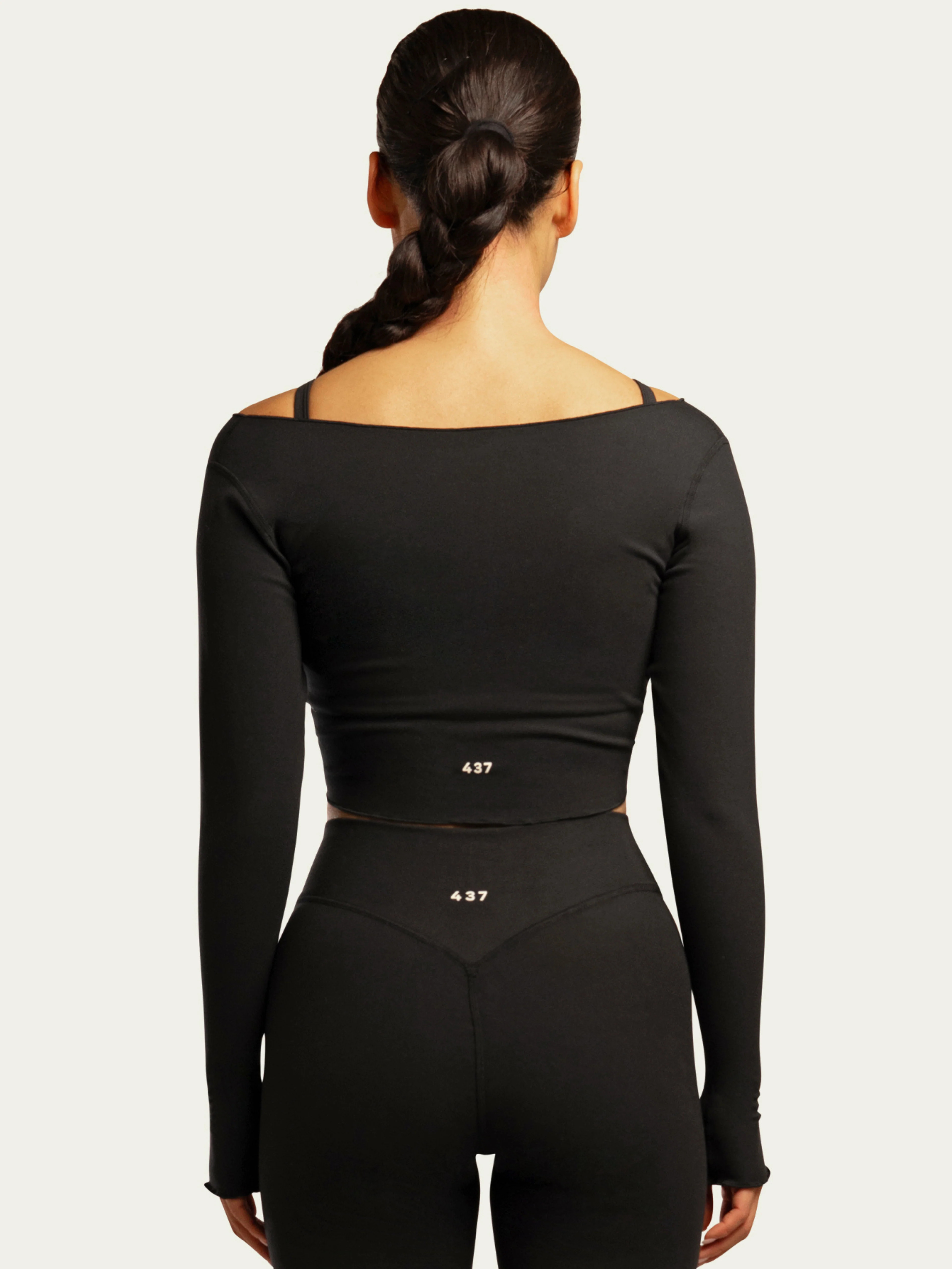 The Wrap Top Black | 437
