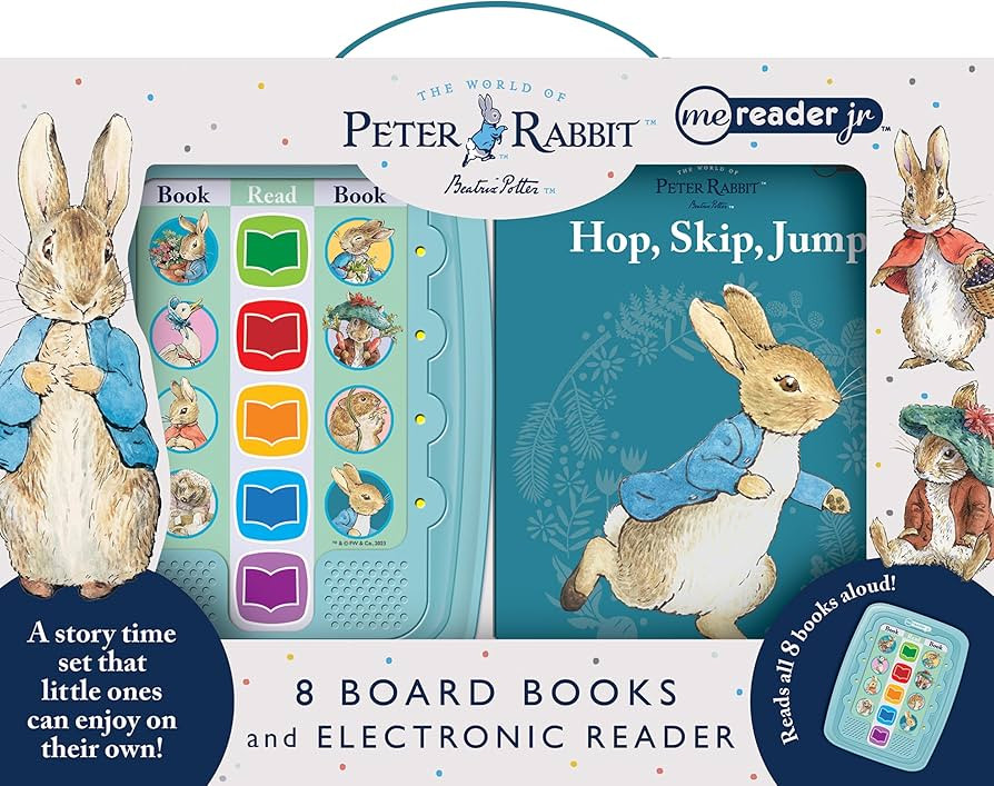 The World of Peter Rabbit - Beatrice Potter - Me Reader Jr. Electronic Reader and 8 Sound Book Li... | Amazon (US)