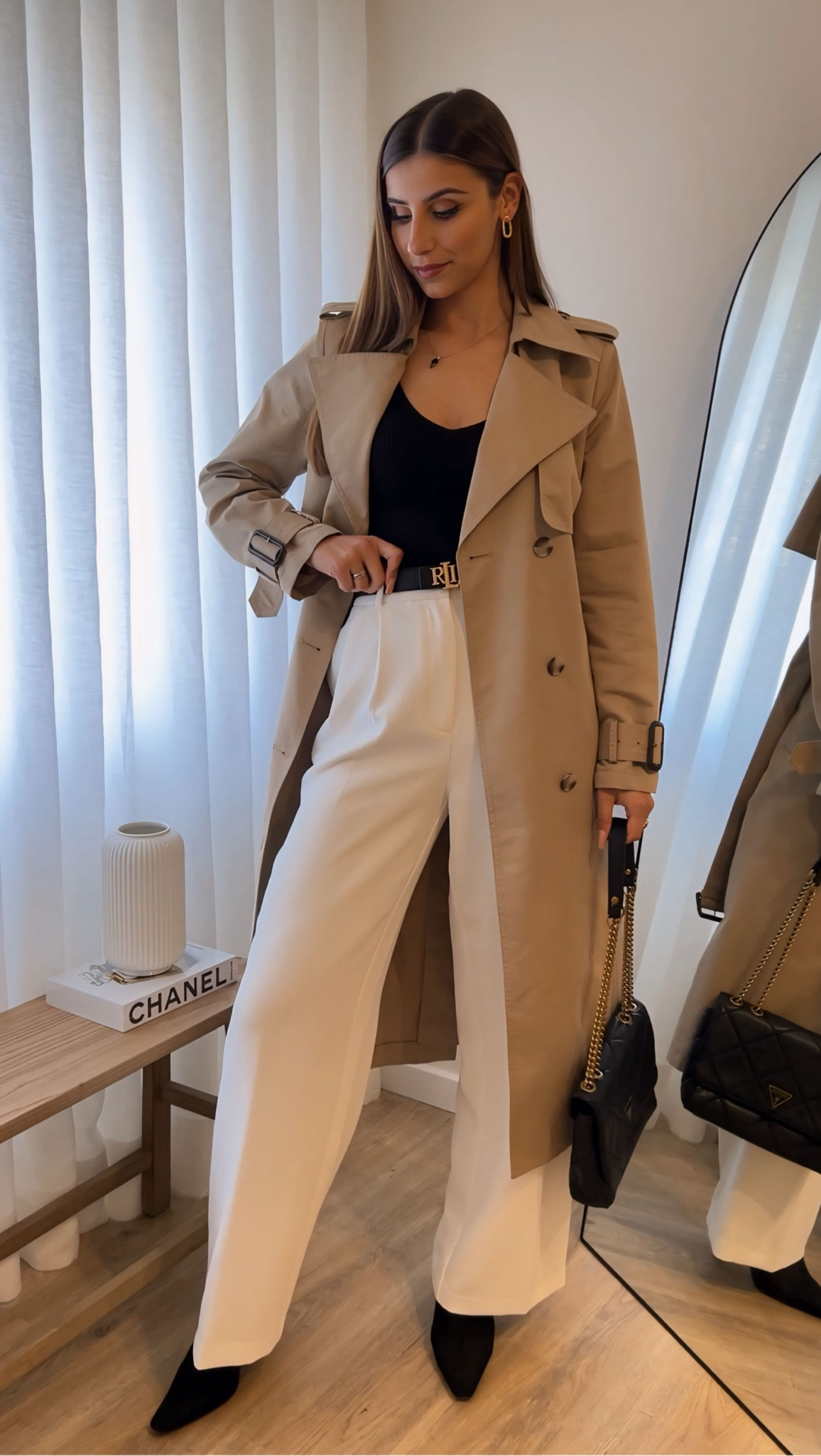 Day 1 of 15 Days styling my Spring/Summer Capsule Wardrobe ✨

Actual trench coat (3811/040) and trousers (9929/024) are from Zara.

#capsulewardrobe #minimalfashion #oldmoneyfashion

#LTKWorkwear #LTKSeasonal #LTKStyleTip