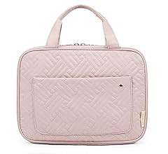 Amazon.com: BAGSMART Toiletry Bag Travel Bag with hanging hook, Water-resistant Makeup Cosmetic B... | Amazon (US)