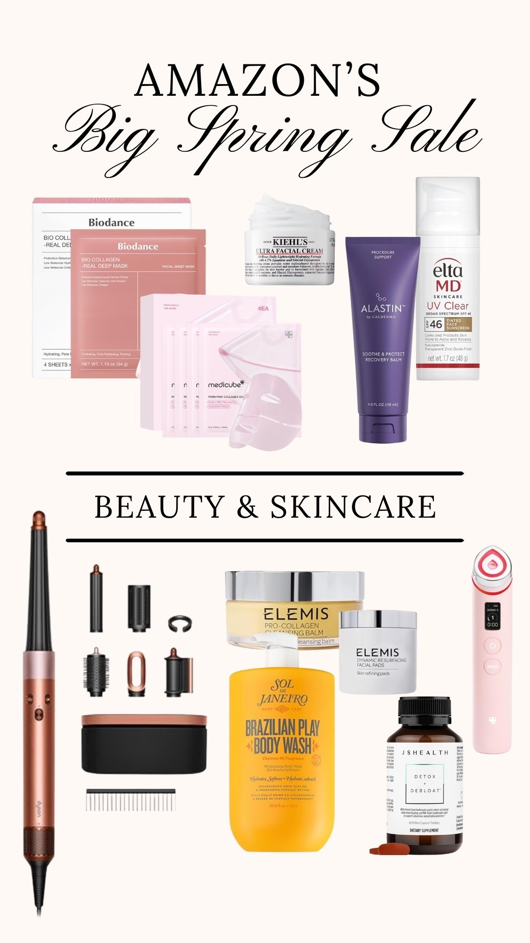 Amazon’s Big Spring Sale - Beauty Picks

#LTKSaleAlert #LTKSeasonal #LTKBeauty