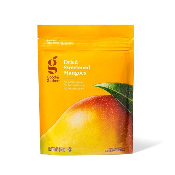Dried Sweetened Mangos - 6oz - Good & Gather™ | Target