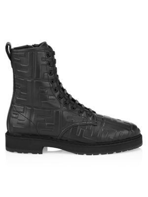 FF Leather Moto Boots | Saks Fifth Avenue