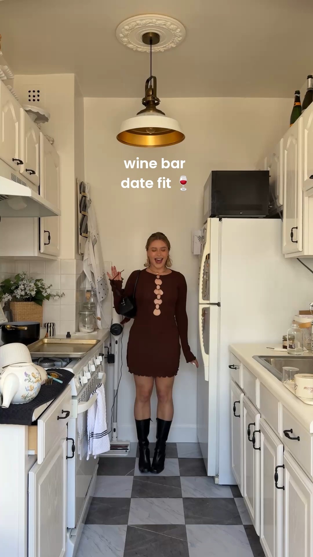 date night fit! Boots are vintage but linked similar :)