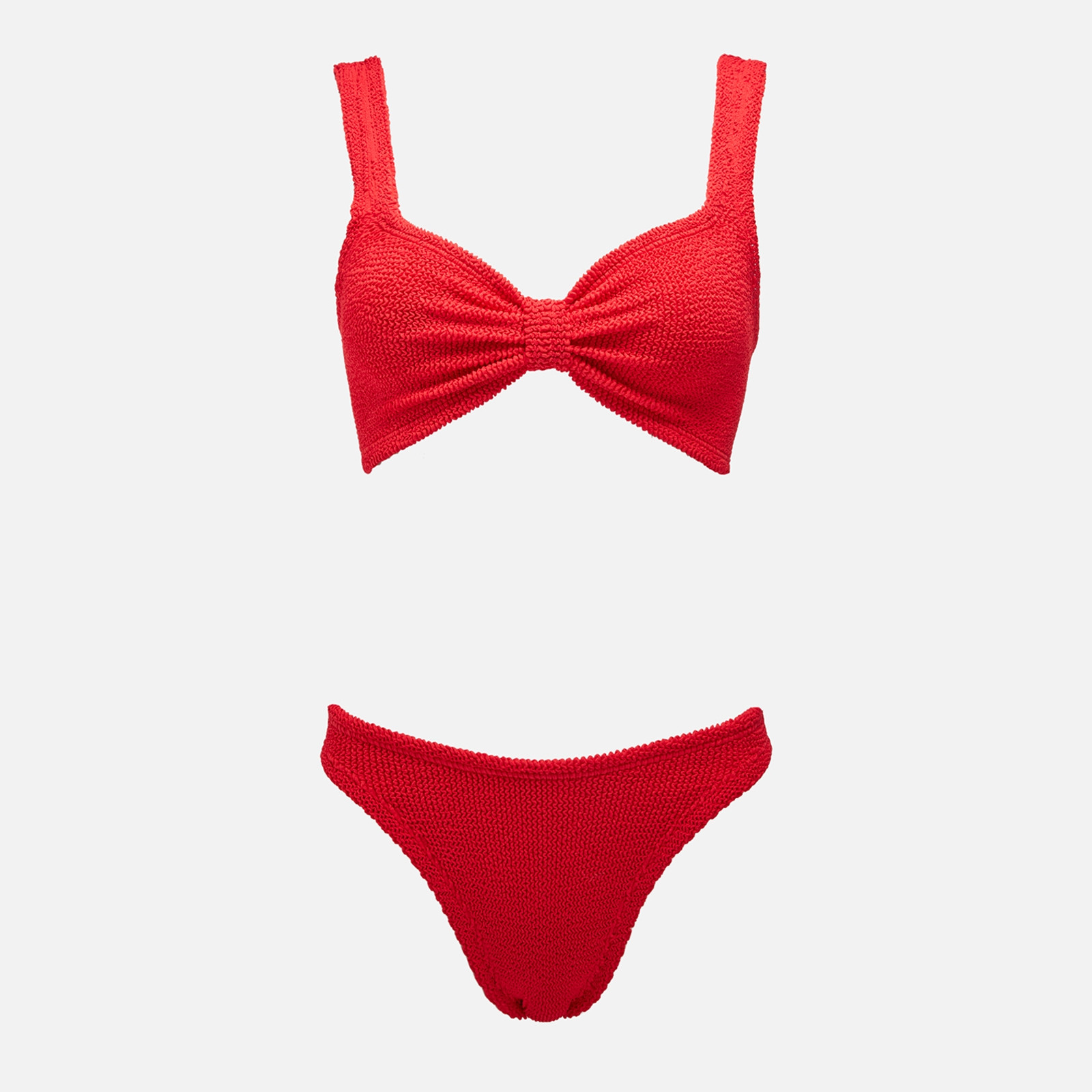 Hunza G Bonnie Crinkle™ Seersucker Bikini | Coggles | Coggles (Global)