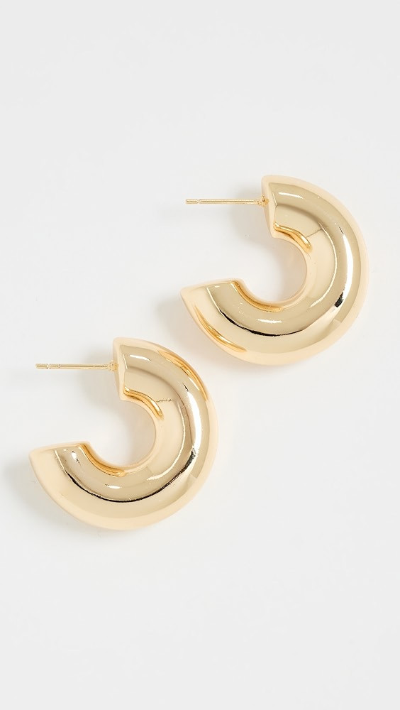 Argento Vivo Thick Hoop Earrings | Shopbop | Shopbop