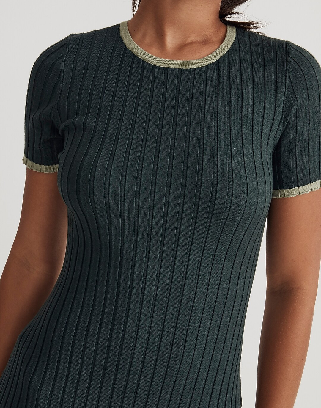 Ribbed Midi Sweater Dress | Madewell