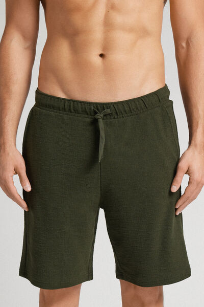 Intimissimi Knit Shorts Man Green Size S | Intimissimi (US)