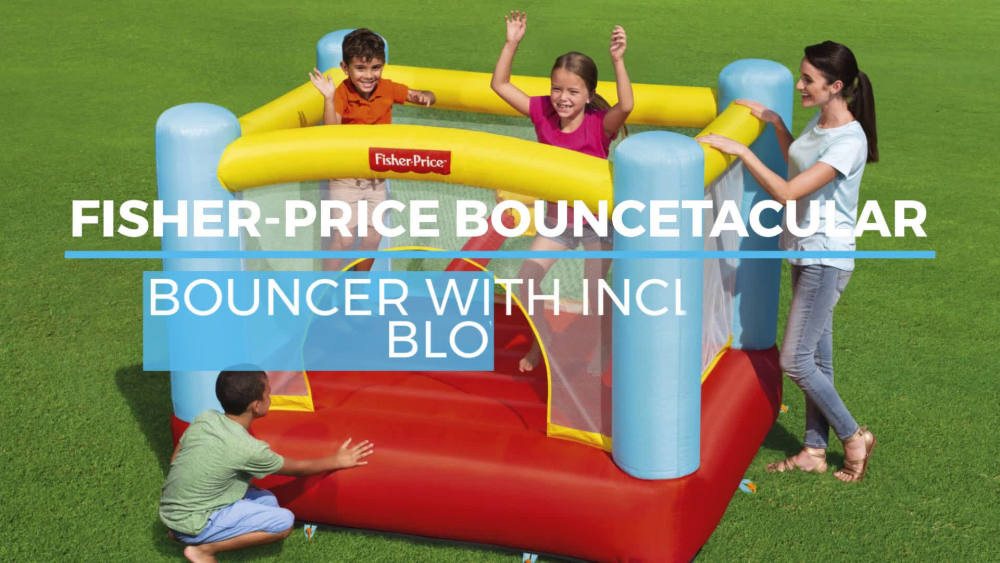 Fisher-Price Bouncetacular Bouncer with Included Blower | Walmart (US)