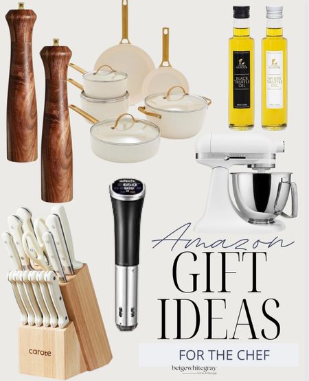 Gift ideas for the chef! Shop here! These items from Amazon will make the perfect gift for anyone who loves to cook!

#LTKhome #LTKHoliday #LTKGiftGuide