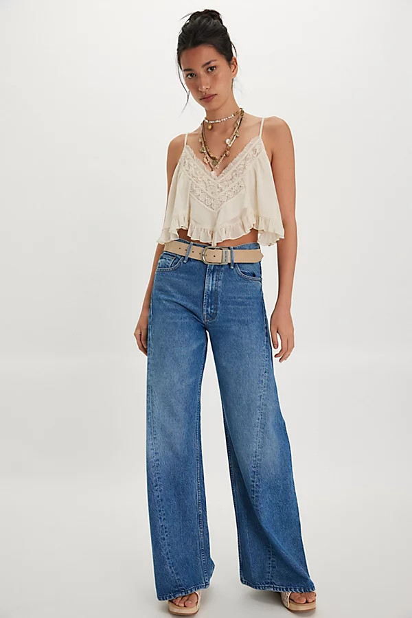MOTHER The Lemon Twist Jeans | Free People (Global - UK&FR Excluded)