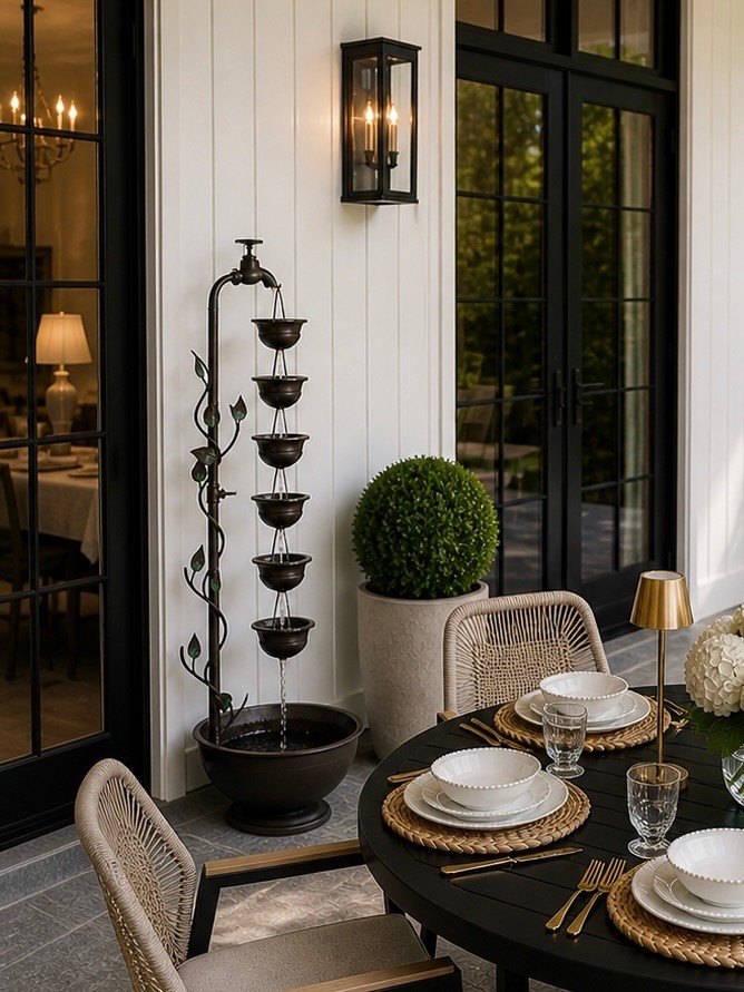Vintage Hanging Cup Fountain — Amazon’s Choice (100+ Bought This Month!) 💧✨

Follow @farmtotablecreations on Instagram for more beautifully curated home finds 🤍

This vintage-inspired water fountain is such a charming outdoor accent. The cascading cups create the softest, most relaxing water sound—perfect for a porch, patio, or garden corner. The antique-style finish and delicate details give it that elevated, collected look without the high-end price tag.

It’s one of those pieces that instantly makes your space feel more intentional and serene… and right now, it’s getting lots of love on Amazon 👀

#outdoordecor #patiofinds #gardenfountain #porchdecor #amazonfinds

#LTKSeasonal #LTKHome